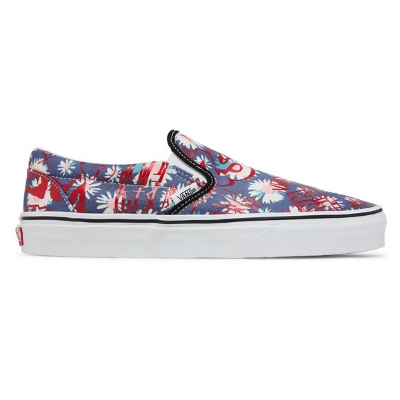 Vans Classic Floral Slip On Shoes women’s size 8 / men’s 6.5 - Picture 1 of 8